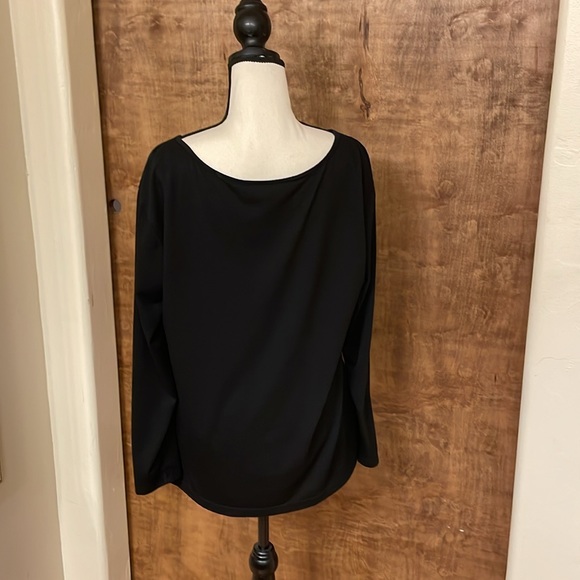 Black Long Sleeve Top - Picture 2 of 5